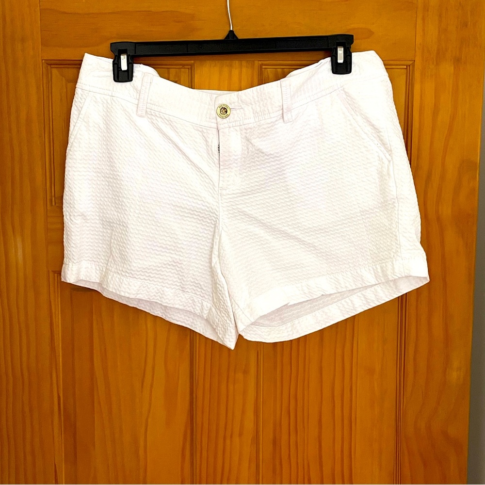 EUC white Lilly Pulitzer Callahan shorts